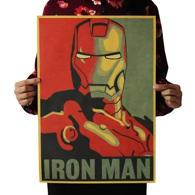 $16.95 • Buy  Wall Art Wall Decor Iron Man Superheroes Movie Art Poster