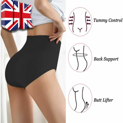 £5.59 • Buy Womens Magic High Waist Slimming Knickers Briefs Firm Tummy Control Underwear