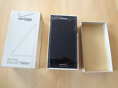 New In Box Samsung Galaxy Note 4 N910V 32G 4G LTE Verizon Smartphone Black • $99.99