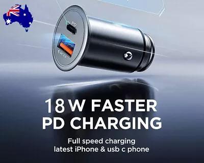 $9.89 • Buy Car Charger USB C Fast Charging Car USB Adapter Travel Type C Dual Port Quick 