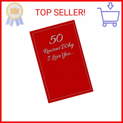 50 Reasons Why I Love You: Fill In The Blank Book - Paperback • $12.58
