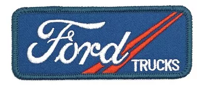 Ford Trucks Motorsports Blue Car Vintage Style Retro Patch Iron Cap Hat Racing • $5.60