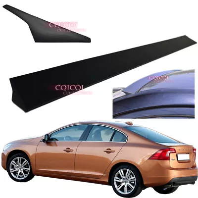 Painted V1 Type Roof Spoiler For Volvo 11~18 S60 2nd Generation Sedan All Color◎ • $89