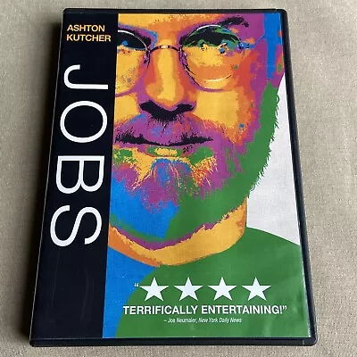 Jobs (DVD 2013) Steve Apple Ashton Kutcher Bio Docudrama Dermot Mulroney Modine+ • $2.99
