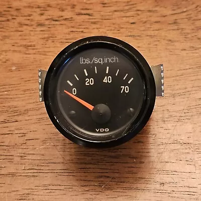 Vintage OEM VDO Pressure Gauge PSI 2 1/16  LBS/ SQ INCH Made In Germany  • $39.95