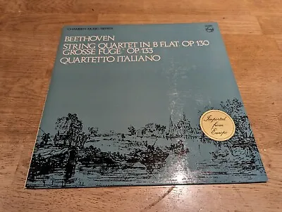 SAL 3780 Beethoven String Quartets Op 130 & Op 133 / Quartetto Italiano • $3.72