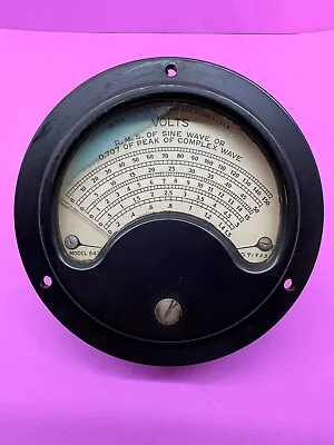 Vintage Analog Panel Meter With Free Shipping • $36
