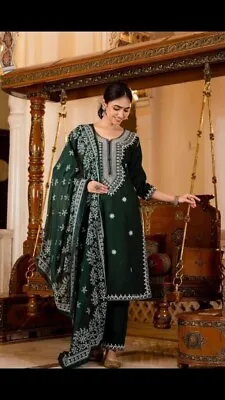 Brand New 3 Piece Designer Salwar Kameez Suit Size Extra Large.. • £14.95