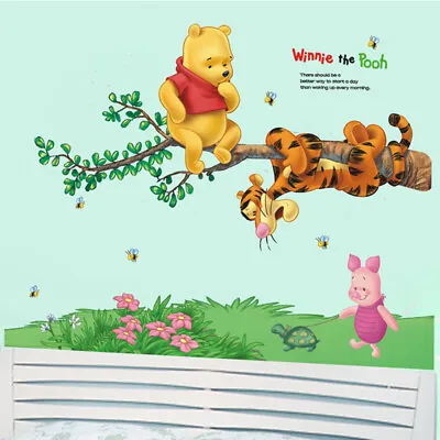 Disney Winnie The Pooh Decals Wall Sticker Home Decor Kids Child Nursery Room • £5.99