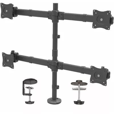 StarTech Articulating Desk-Mount Quad-Monitor Arm - Heavy Duty Steel • $238.96