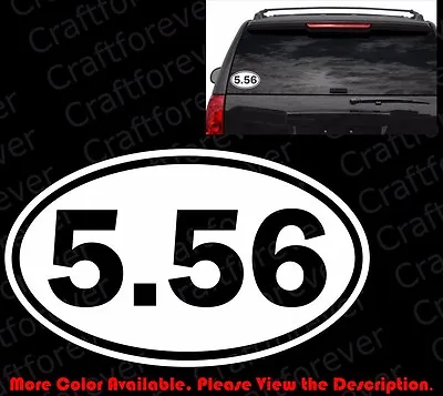 5.56 Caliber Ammo Vinyl Decal/Sticker  2A 2nd Amendment AR15 FA018 • $2.99