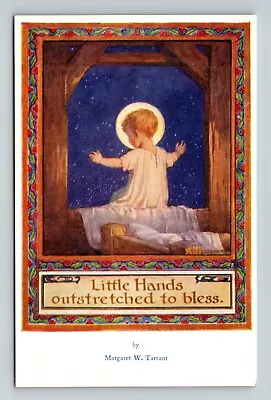 Little Hands Outstretched To Bless By Margaret W Tarrant C.1934 Postcard PC4079 • $9.41