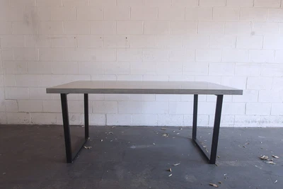 $1800 • Buy POLISHED DINING TABLE / DESK By Melbourne Designer And Fabricator RRP$3450