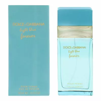 DOLCE & GABBANA D&G Light Blue Forever Eau De Parfum 50ml EDP Spray - Brand New • £44.29