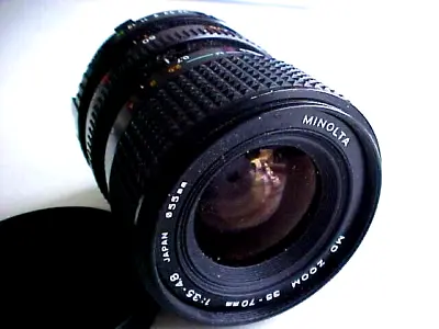 Minolta MD 35-70mm F3.5-4.8 Macro Zoom Lens (bx 132) • $60