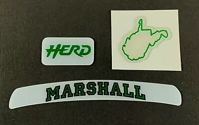 Marshall Thundering Herd Mini Helmet Decal Set • $8