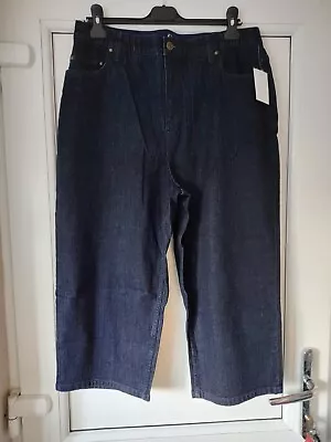 Casual & Co Stretch Dark Navy/Indigo Jeans (QVC) Size 20 BNWT  • £5