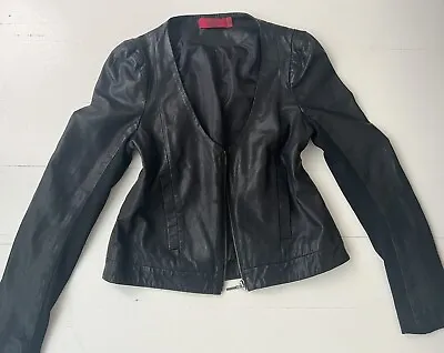 Tigerlily Leather Jacket Size 10 • $75
