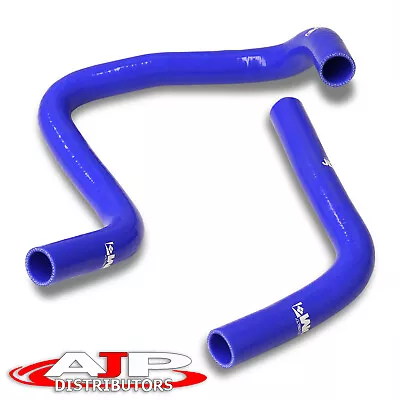 Blue 3PLY Silicone Radiator Hoses For 1992-2000 Honda Civic Integra B16A B18C • $32.99