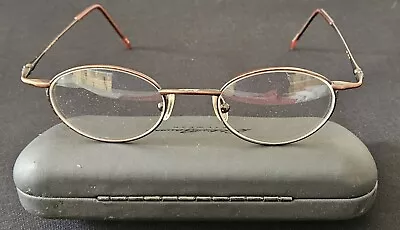 Eddie Bauer Vintage Eye Glasses Frames And Case.  140mm Catalina  • $6.99