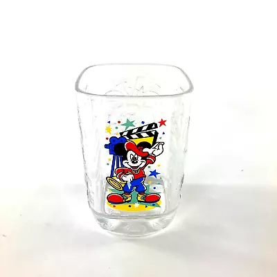 McDonalds Glasses Walt Disney World Disney Studios 2000 Promotional Mickey Mouse • $8.50