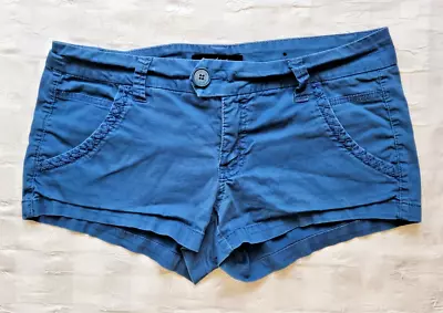 FreeStyle Revolution Short Shorts Size 13 Blue Waist 36  Inseam 2.5  • $10