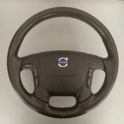 Volvo 2004 P2 S80 V70 XC70 XC 4-Spoke Steering Wheel Charcoal 30643564 COMPLETE • $229