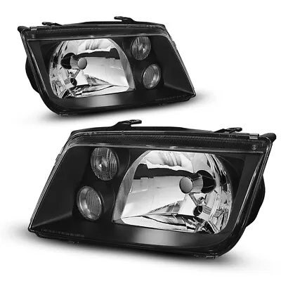 For 1999-05 VW Jetta/Bora MK4 Halogen Headlights Headlamps Left+Right Clear Lens • $86.99