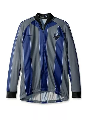 MLS Womens Vomax Long Sleeve Montreal Impact Cycling Jersey Size L Gray  • $22.27