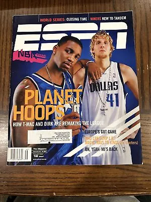 ESPN Magazine Nov 12 2001 Tmac And Dirk • $9.99