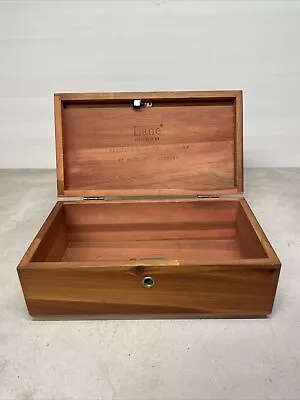 U2 Vintage Lane Cedar Chest Reynolds Furniture Company No Key. Jewelry Box B32 • $5.99