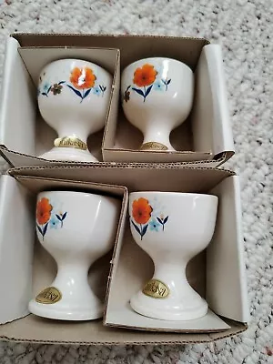 Mikasa Cordon Bleu Gay Paree 4 Egg Cups  New Floral • $26.21