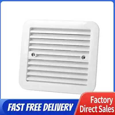 RV Fridge Vent With Fan Silent Trailer Caravan Side Air Ventilation Exhaust Fan • $49.16