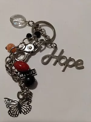 Butterfly Beads Hope Miche Clip-On Keychain • $9.60