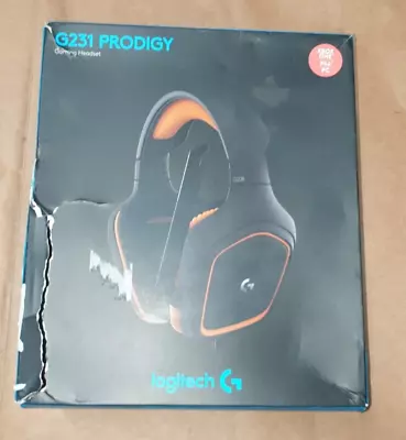 Logitech G231 Prodigy Wired Gaming Headset *FREE POSTAGE* • $139