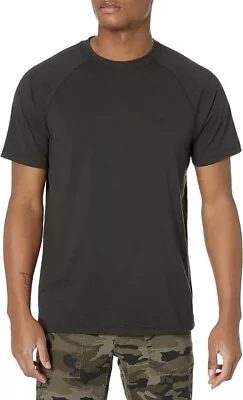 Volcom Hazard Pro Crew Short Sleeve T-Shirt - Black - Large UPF 30+ Quick Dry • $29.95