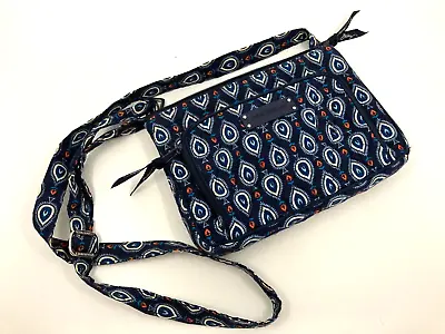 Vera Bradley Navy Spade Small Crossbody Bag Purse • $12.99