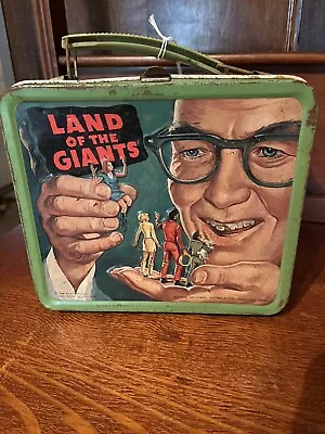 Vintage Land Of The Giants Metal Embossed Lunchbox By Aladdin No Thermos. ~1968 • $86.50