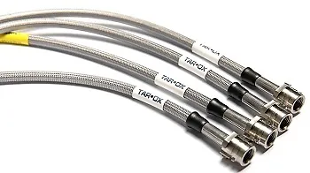 Tarox Steel Braided Brake Hoses 4 Lines For VW Golf Mk3 GTi 8v / 16v (4 Line) • $164.12