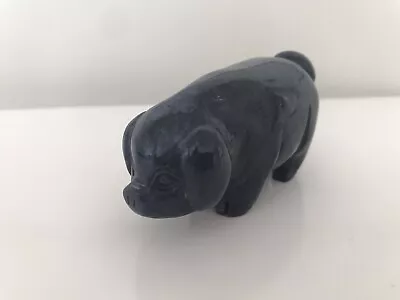 £50 • Buy Gemstone Animal Carved Pig Ornament