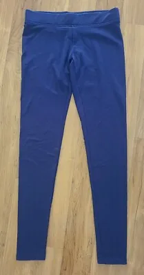 MERONA Pants Women's Size XS Blue Elastic Waist Legging Tappered Ankle Inseam 29 • $6