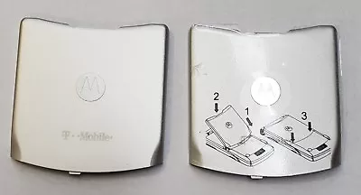 Motorola V3 New Oem Battery Doors (silver) No Logo • $6.92