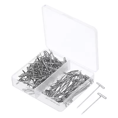 150Pcs T Pins Stainless Steel T-Pins 1 Inch 1.5 Inch Straight T-Pins Silver • $8.54