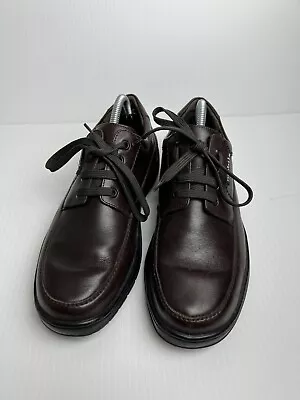 Mephisto Mobils Brown Leather Oxfords Casual Walking Shoes Mens Size US 7 1/2 • $39