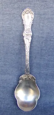 1835 R. Wallace AI Silverplate Floral Pattern Sugar Spoon 6” With Gold Wash Bowl • $9.99