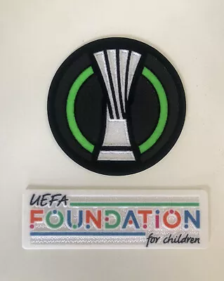 UEFA Europa Conference + UEFA Foundation Sleeve Football Patch / Badge • £4.99