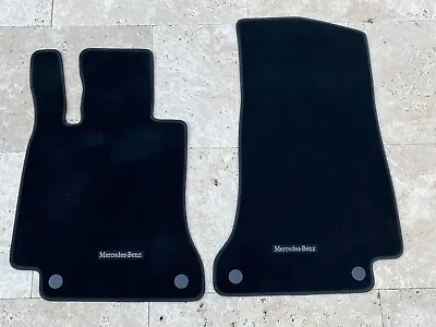 2014-2023 Mercedes Benz C Class Sedan Oem Black Carpet 2 Piece Floor Mats • $99.99