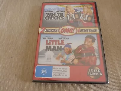 White Chicks / Little Man | Movie Marathon (Box Set DVD 2011) Region 4 NEW • $7.95