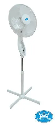£39.99 • Buy Prem-I-Air 16  (40 Cm) Home Office Oscillating Pedestal Fan Remote And Timer 