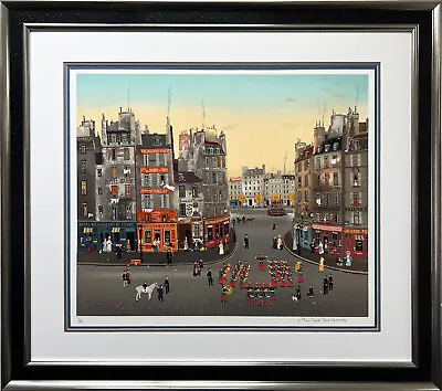 Michel Delacroix  L’Aubade  NEWLY CUSTOM FRAMED Hand Signed Numbered Paris ART • $599.99